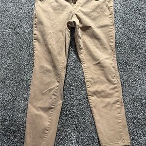 Sonoma woman’s Casual Tan skinny Pants size 16